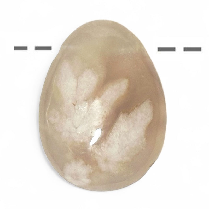 Donut or PI Chinese cherry blossom agate Madagascar A