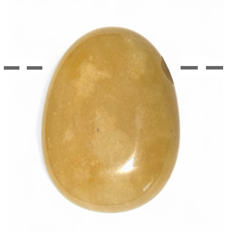 Green aventurine pendant Brazil A (holey stone) + cord