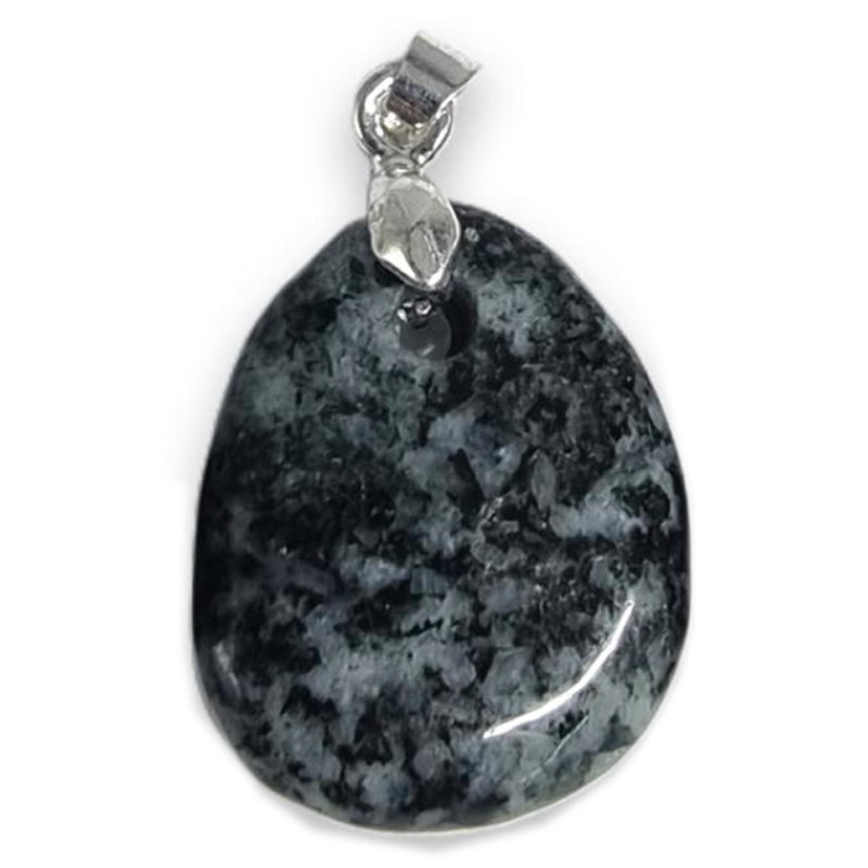 Pendentif diorite orbiculaire Corse A (pierre plate)