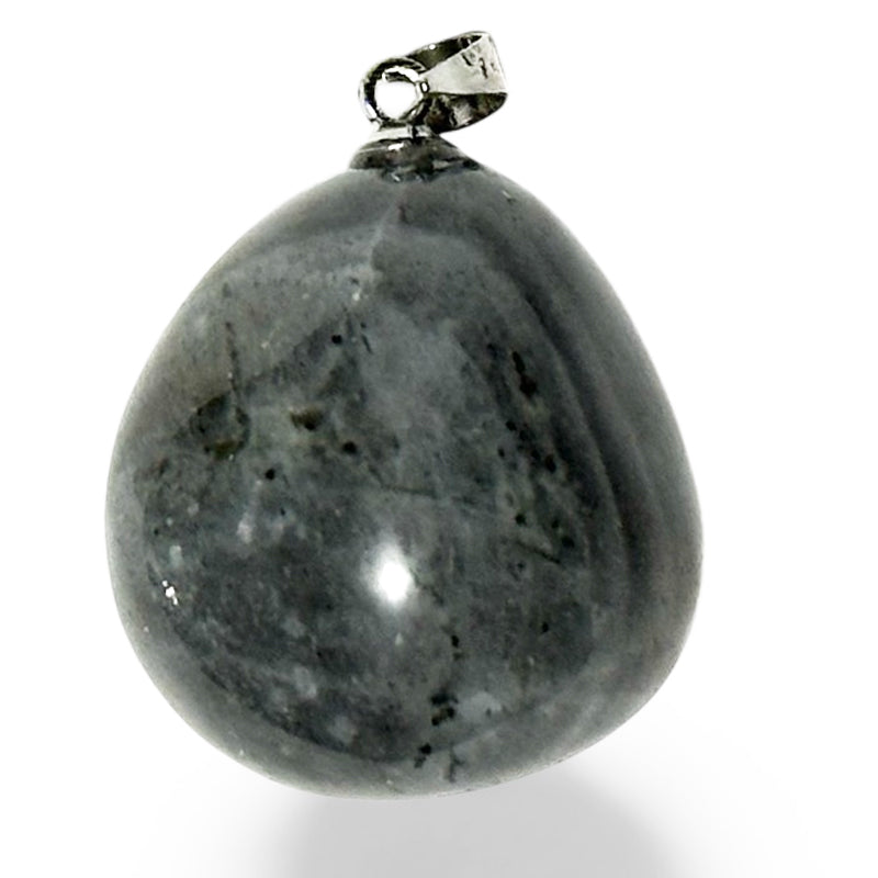 Pendentif labradorite Madagascar A (pierre roulée)