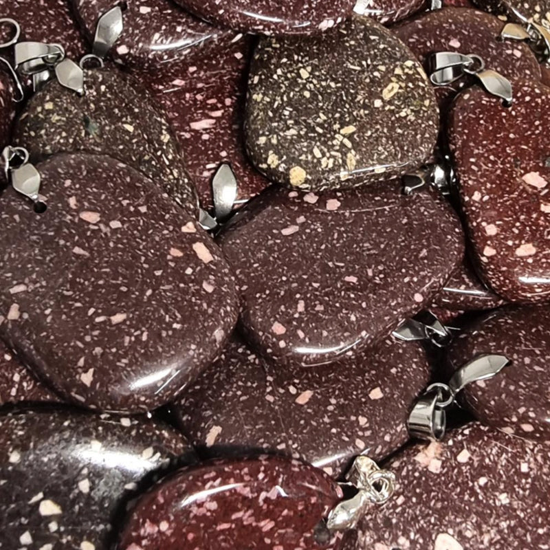 Imperial porphyry pebble Egypt A