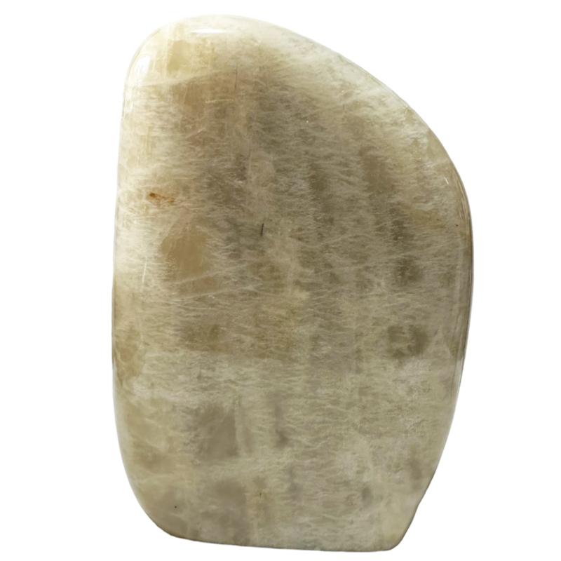 Pierre de lune beige Madagascar AA forme libre - 504g