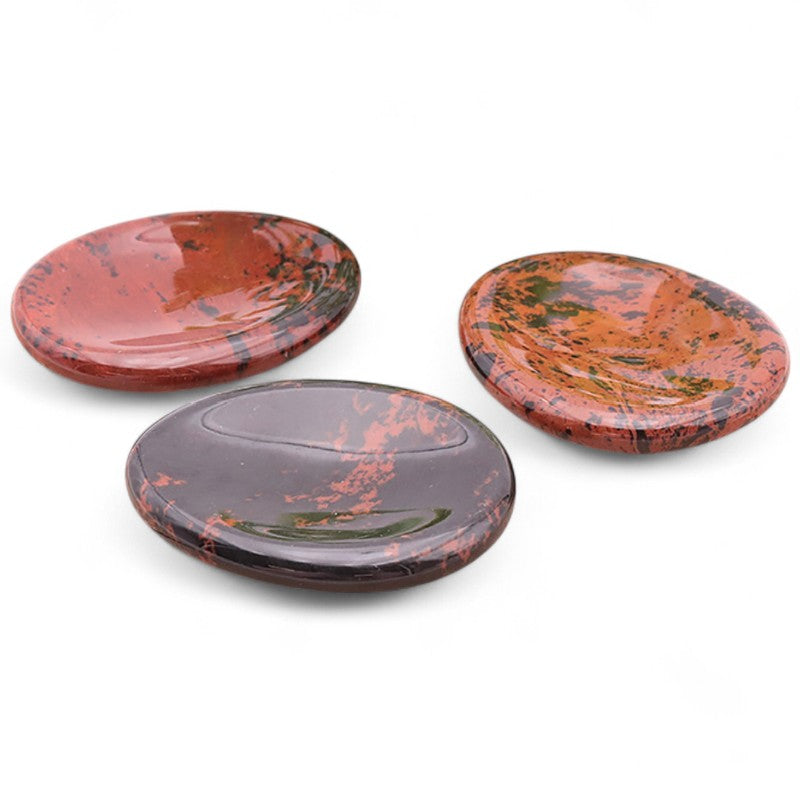 Obsidian mahogany thumb stone Mexico A