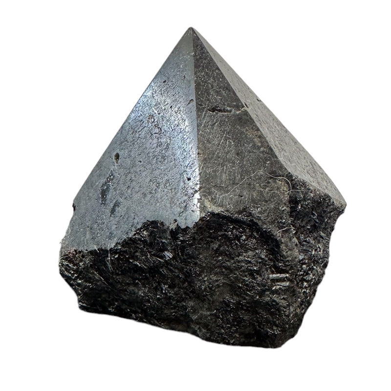 Pointe tourmaline noire Brésil semi polie A