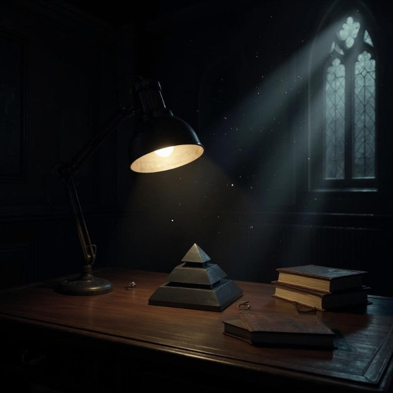 Shungite pyramid Sakkara Russia AA (50mm)