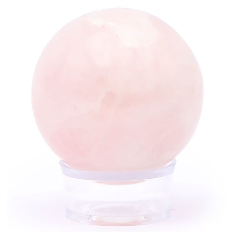 Rose quartz sphere Brazil A- 40-50mm