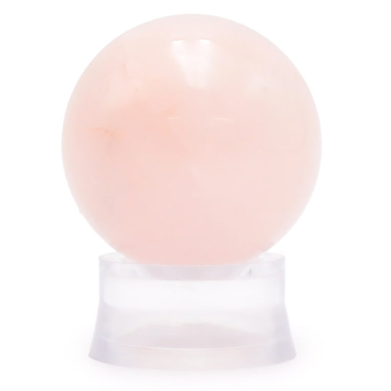 Rose quartz sphere Brazil A- 40-50mm