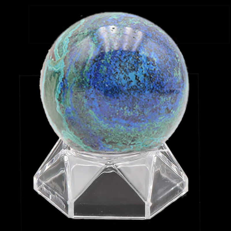 Socle plastique 50mm pour sphères et oeufs