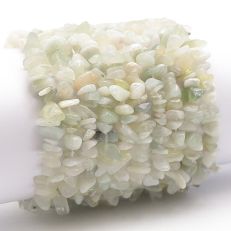 Bracelet jade de Chine A (perles baroques) - La Boite à Cailloux