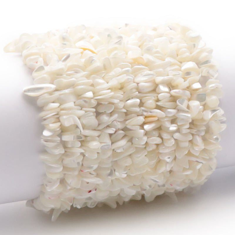 Bracelet nacre Chine A (perles baroques) - La Boite à Cailloux