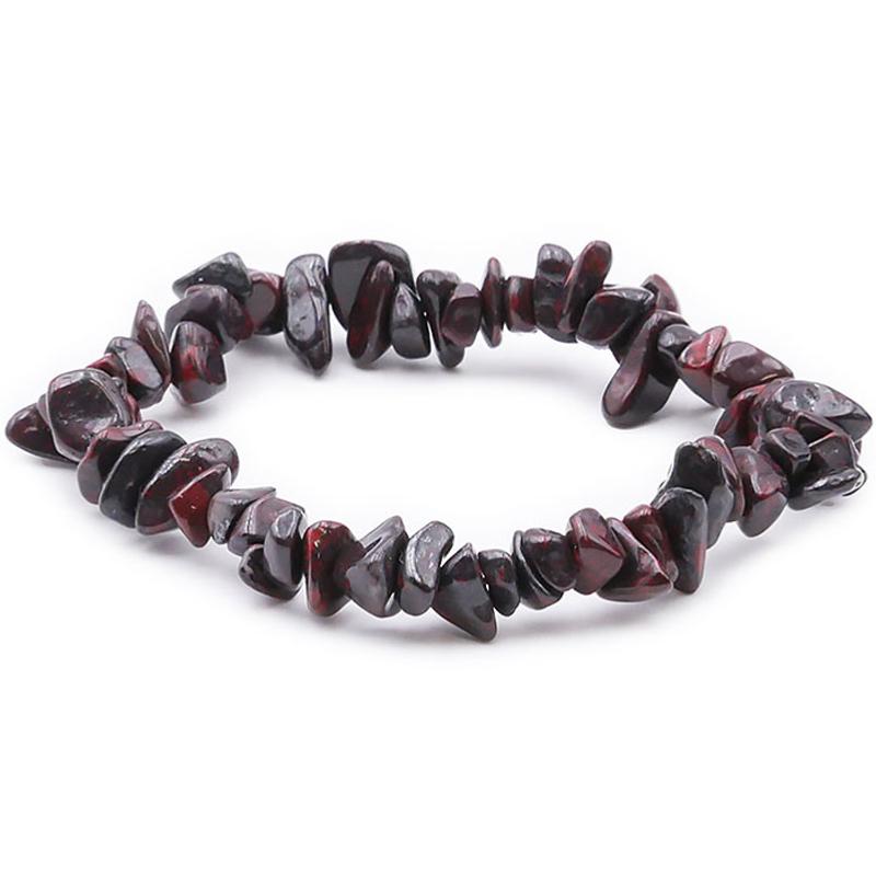 Bracelet oeil de fer Afrique du Sud A (perles baroques) - La Boite à Cailloux