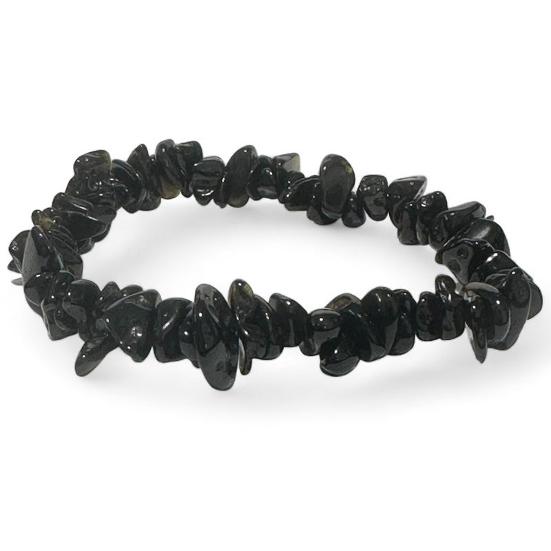 Bracelet tectite Thaïlande A (perles baroques) - La Boite à Cailloux