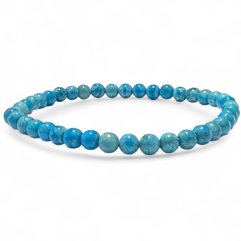 Bracelet turquenite Chine A (boules 3 - 4mm) - La Boite à Cailloux