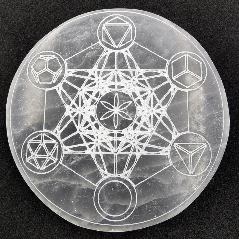 Metatron Selenite Reloading Plate - 150mm