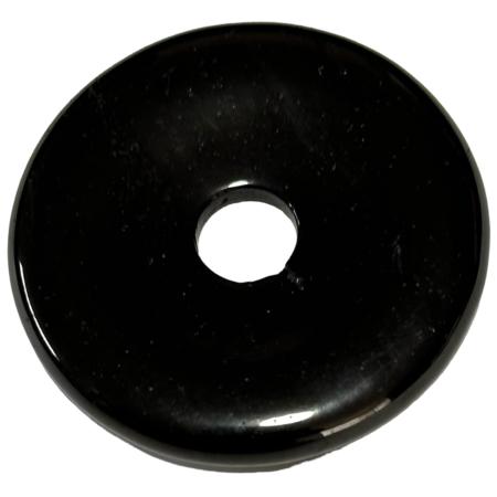Donut ou PI Chinois onyx noire (2cm)