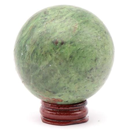 Sphère chrysoprase Madagascar A+ -  60-70mm