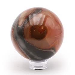 Sphère jaspe polychrome Madagascar A+ 70-80mm