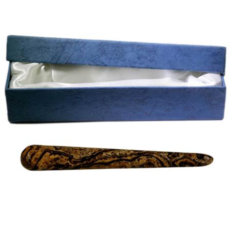 Baton de massage stromatolithe + boite de rangement