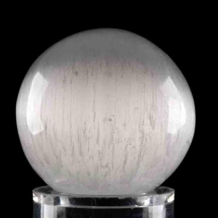 Sphère sélénite Maroc A+ - 38-42mm