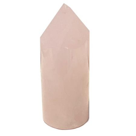 Pointe quartz rose 100-150mm