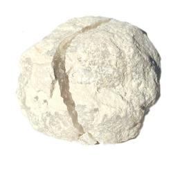 Paire de géodes de crIstal de roche Maroc (taille L) 80-120mm