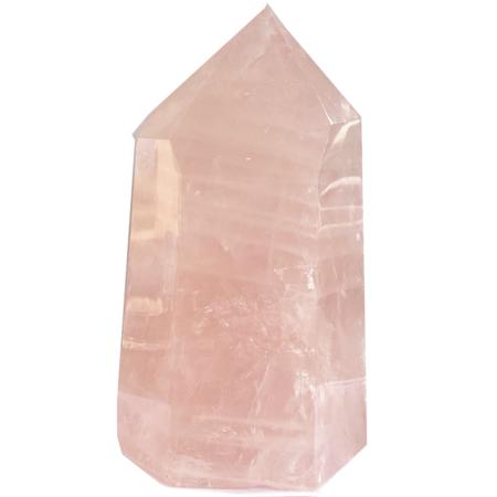 Prisme quartz rose Madagascar AA - 1573g
