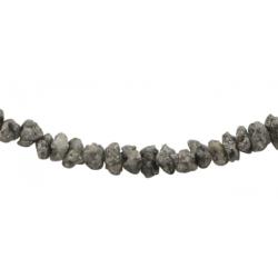 Collier diamant noir Australie AA (perles 2-3mm) - 45cm