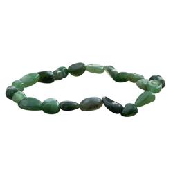 Bracelet jade du Canada (jade néphrite) (grains 5-7mm)
