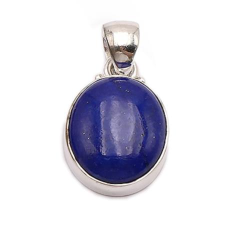Pendentif lapis lazuli Afghanistan AAA  argent 925