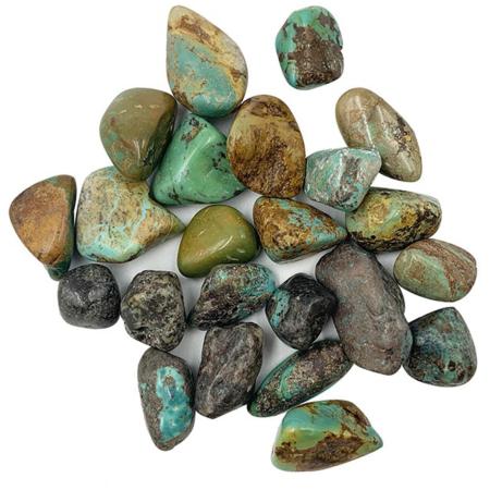 Turquoise Mexique AB (pierre roulée)