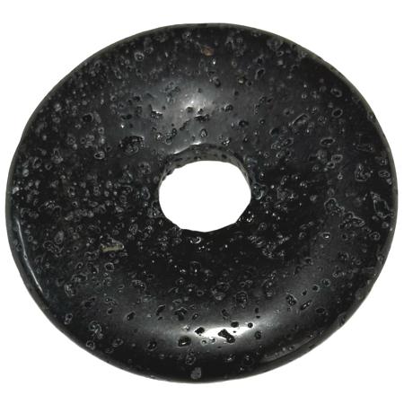 Donut ou PI Chinois pierre de lave (3cm)