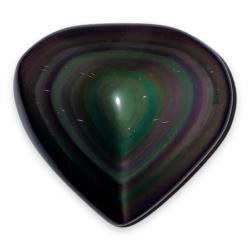 Coeur obsidienne oeil céleste Mexique AA 60-70mm
