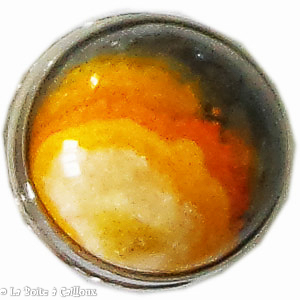 K-YOU - Cabochon jaspe Bumble Bee 18mm
