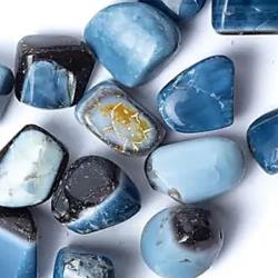 Opale bleue Inde A (pierre roulée)