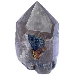 Prisme de quartz fumé Brésil - 597g 