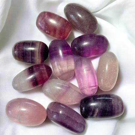Fluorine violette Chine A+ (pierre roulée) 