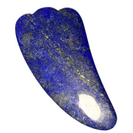 Gua Sha plume lapis lazuli  105mm