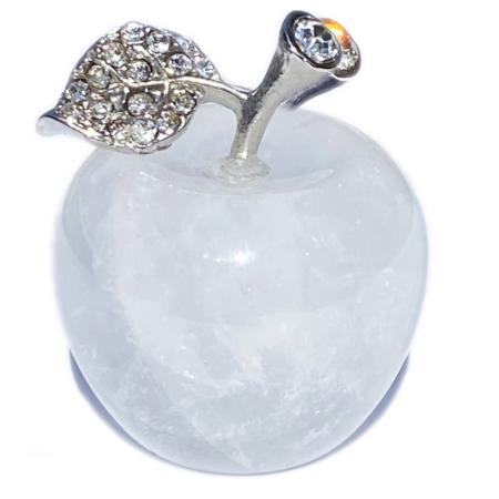 Pomme cristal de roche 35mm