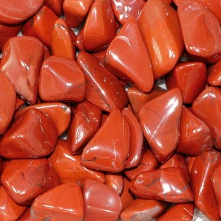 Jaspe rouge Afrique du Sud A (pierre roulée)