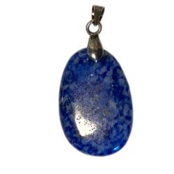 Pendentif lapis lazuli (pierre plate)