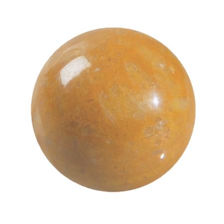 Sphère dolomite orange 15mm