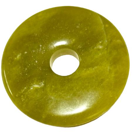 Donut ou PI Chinois jade vert de Birmanie A (4cm)