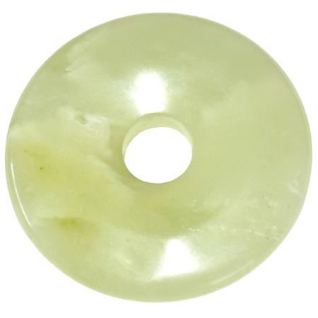 Donut ou PI Chinois jade vert de Chine (3cm)