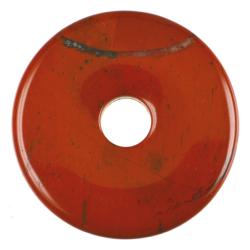 Donut ou PI Chinois jaspe rouge (2cm)
