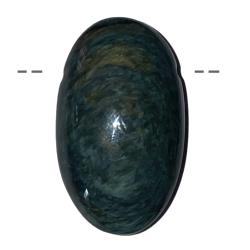 Pendentif obsidienne mentogotchol Mexique AAA pierre troue + cordon