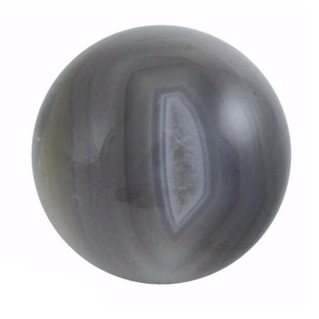 Sphère agate grise Brésil A - 40mm