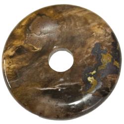 Donut ou PI Chinois bois fossilis ou ptrifi (3cm)