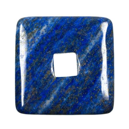 Donut carré Lapis lazuli 30mm