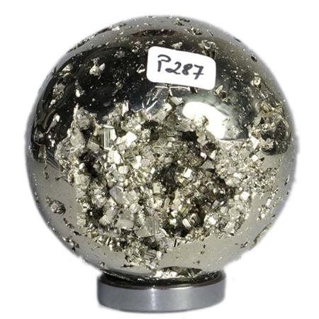 Sphère de pyrite brute (54mm) - 349g