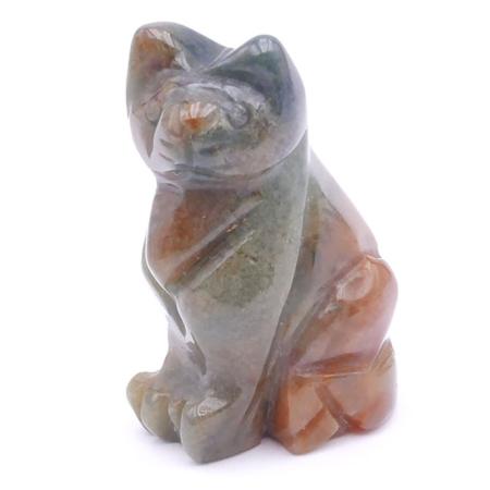 Chat agate indienne A 50mm